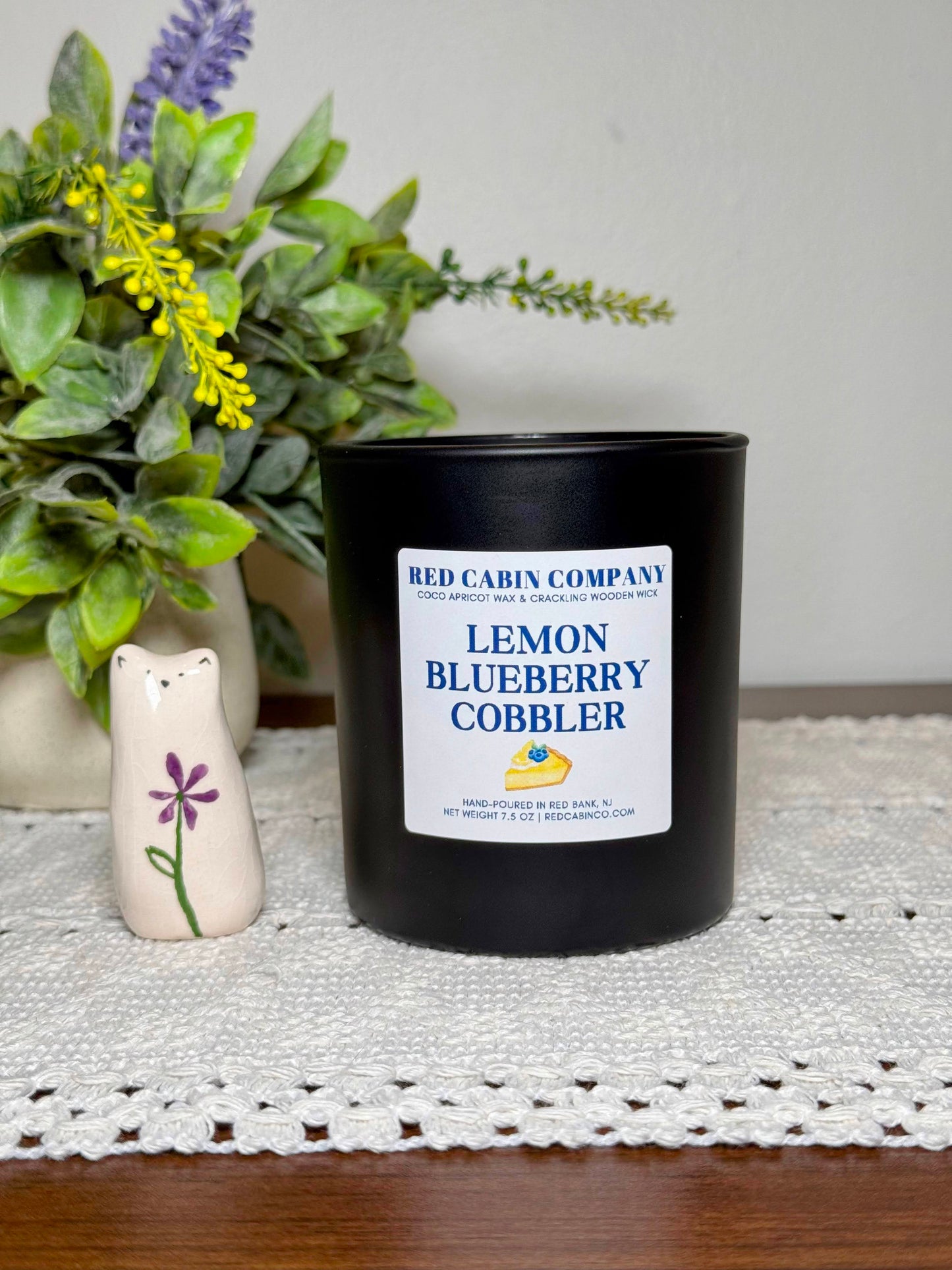 Lemon Blueberry Cobbler